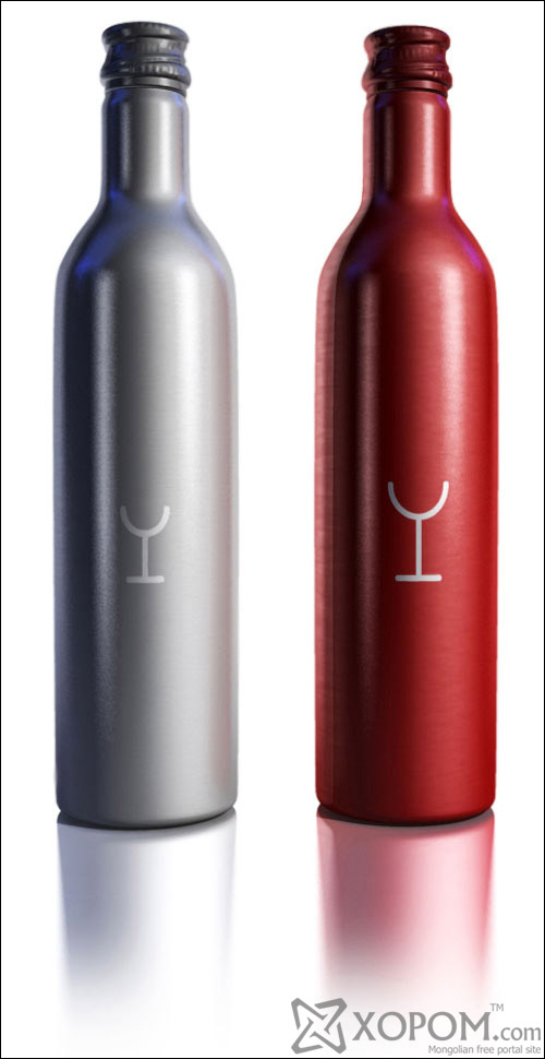 A. Dean Wine Denmark Aluminum Based Package Design